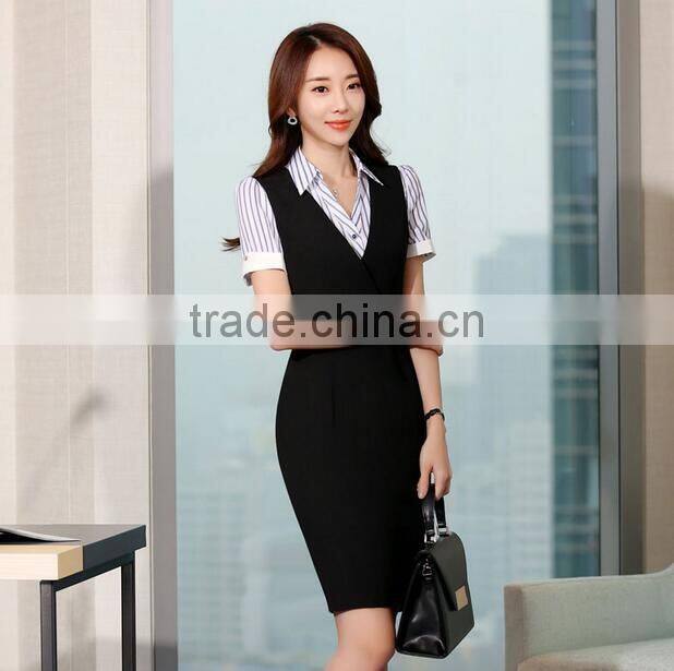 Custom Juqian Fashion Women Bodycon Summer Soft Dress Wear Business Suit Wholesale