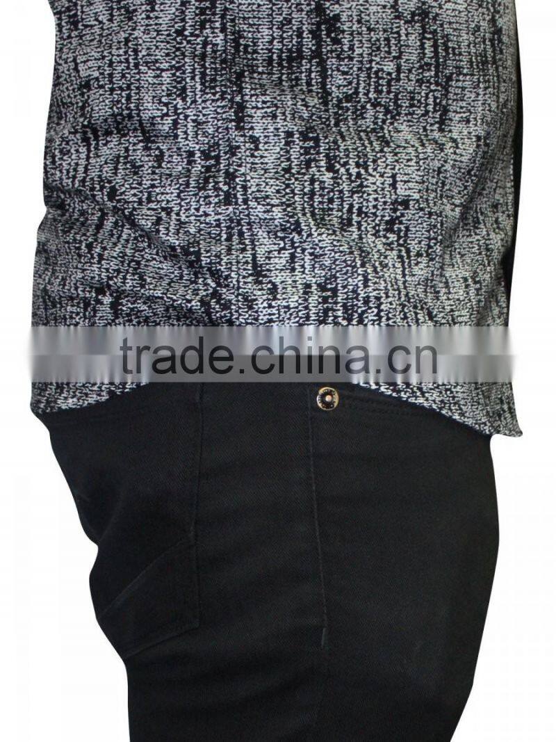 Black Party Wear Shirt SH099