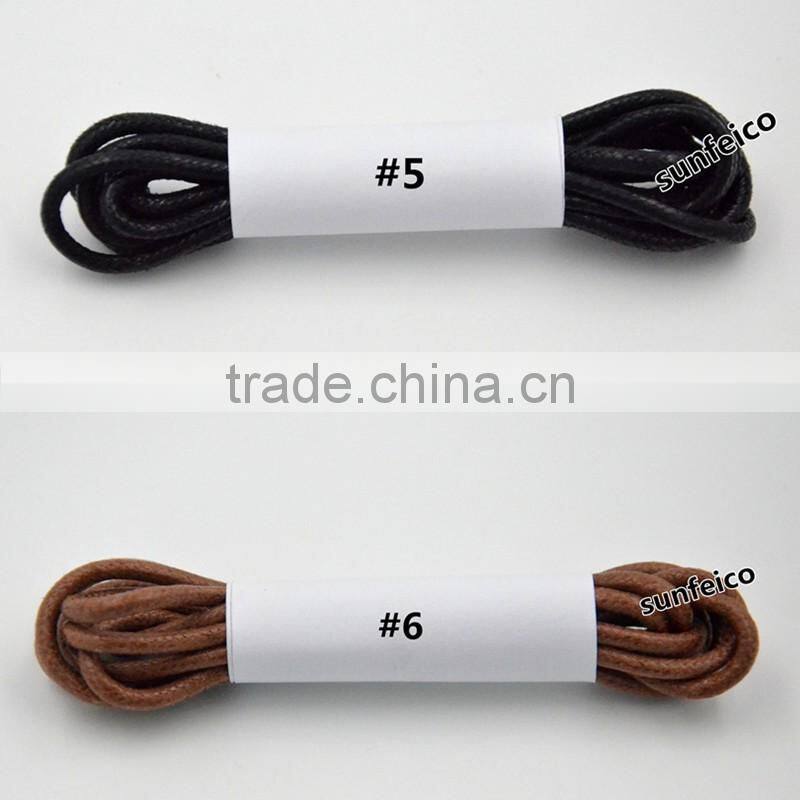 Sky Blue Custom Wax Boot Shoelaces~Waxed Shoelaces~Blue Dress Shoelaces~Cotton Round Shoelaces~Oxford Canvas Sneaker shoelaces