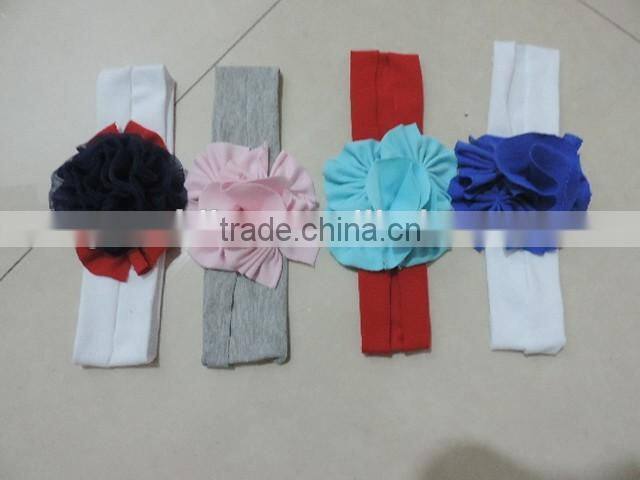 2017 Lovely Style Persnickety Girls Hair Accessories Floral Elastic Headband Many Colors Choice Headbands