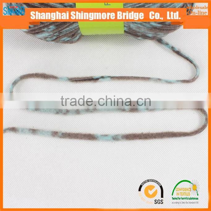 China knitting yarn gold supplier hot wholesale 100 polyester chenille yarn with a low price