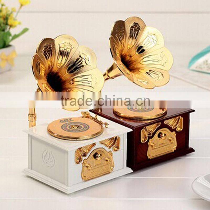 Gramophone musical box promotion gift Adult children birthday gift products