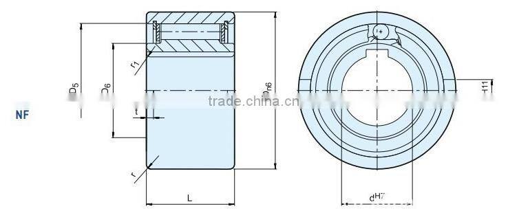 NF35 35*100*53mm Today Special Sale Roller Type Freewheel One Way Clutch