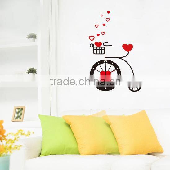 3D Clock deco wall sticker decal