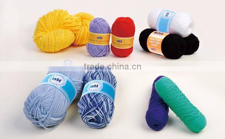 Fishnet fancy yarn for knitting scarf