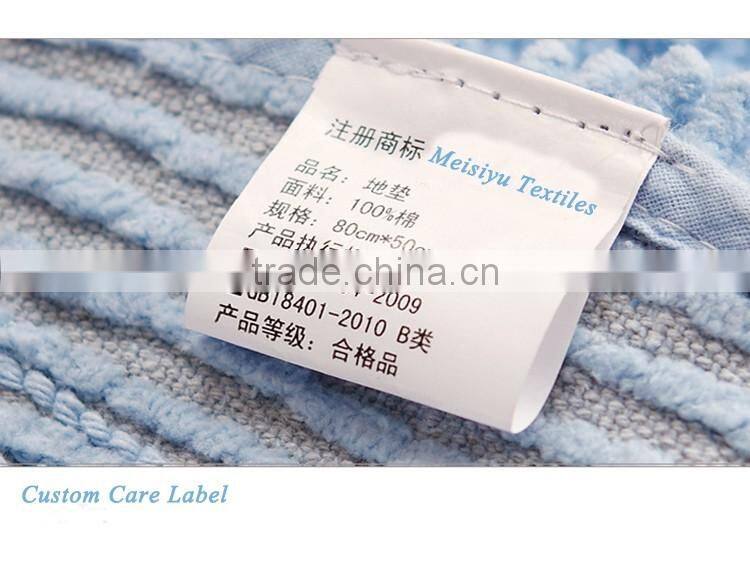 Bath rug luxury hotel towels customized logo embossed logo towel