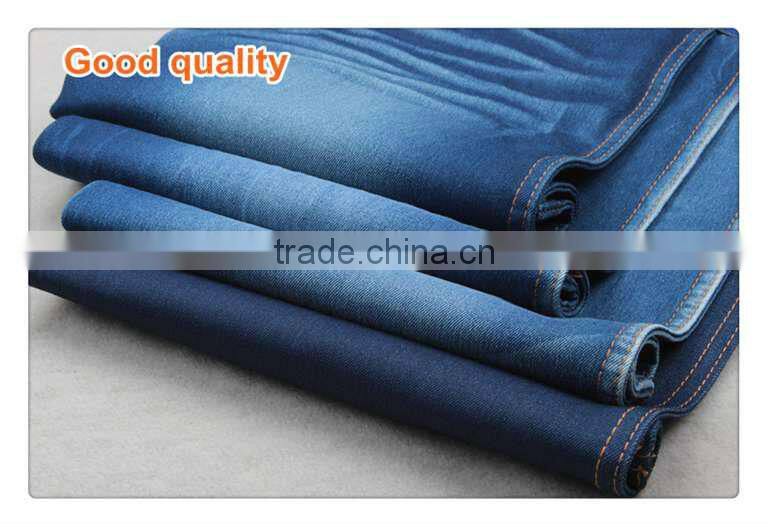 indigo blue for woman jeans denim fabric