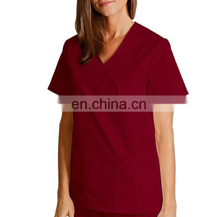 Medical Unisex Scrub Top Hospital scrub uniform Top