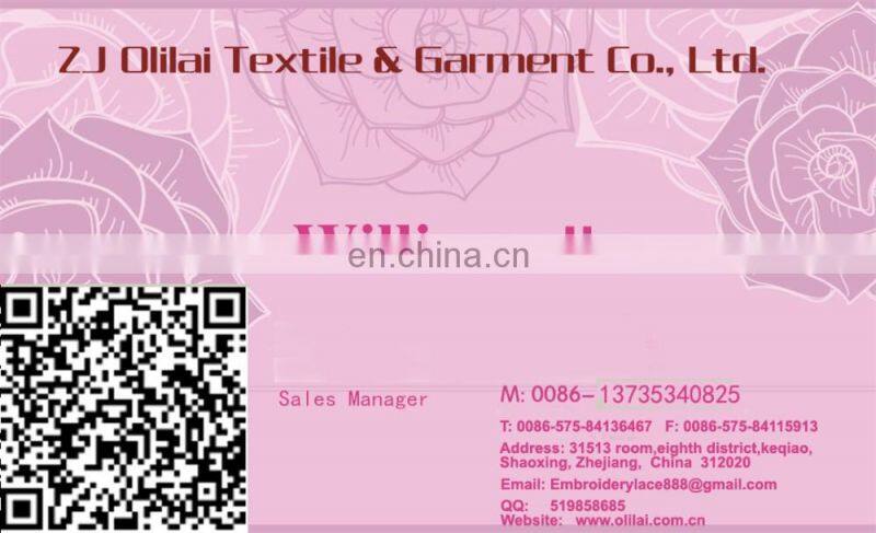 3cm 2016 new design Cotton lace border