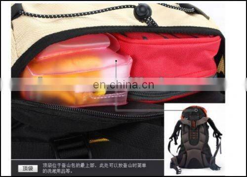 600D Hiking Bags with shoe compartment for young