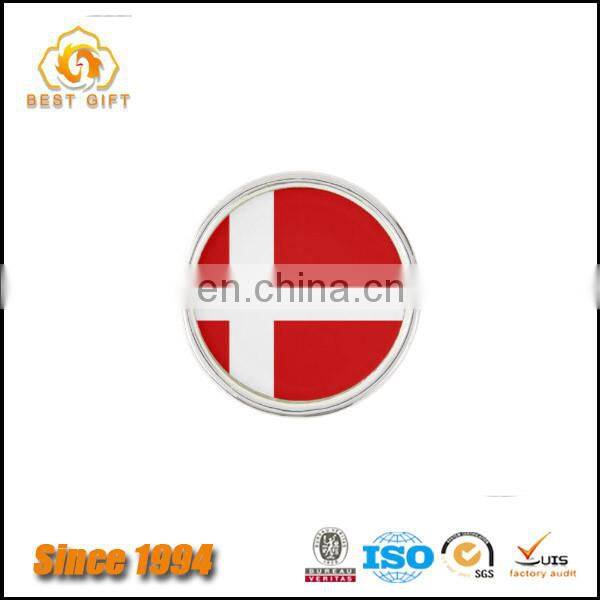Professional Custom Hospital Doctor's Red Cross lapel pin badge