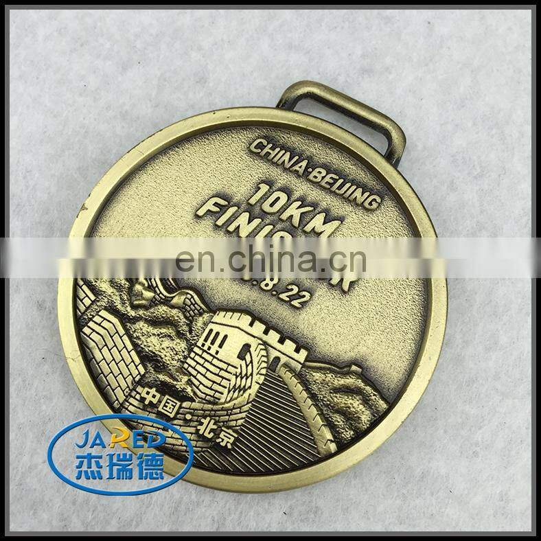3D custom engraved metal sport medal sport medallion