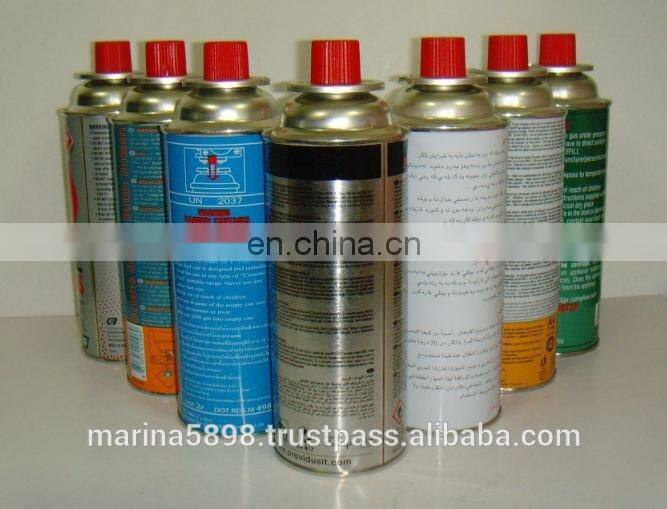 BUTANE GAS CARTRIDGE 220g - NOZZLE VALVE TYPE