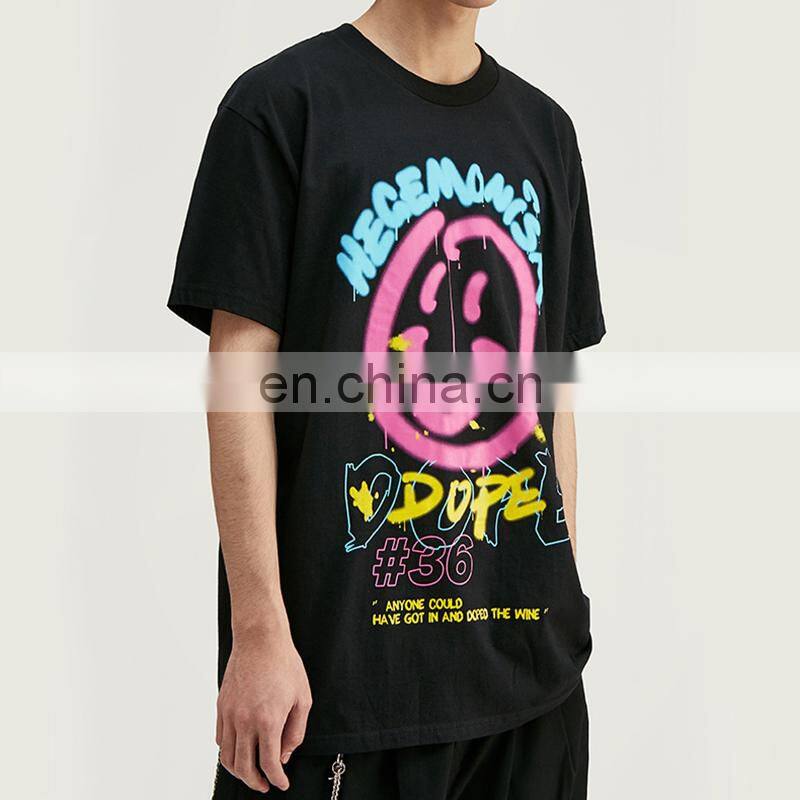 Excellent Quality Fabric Custom Logo Printed T Shirt Bulk