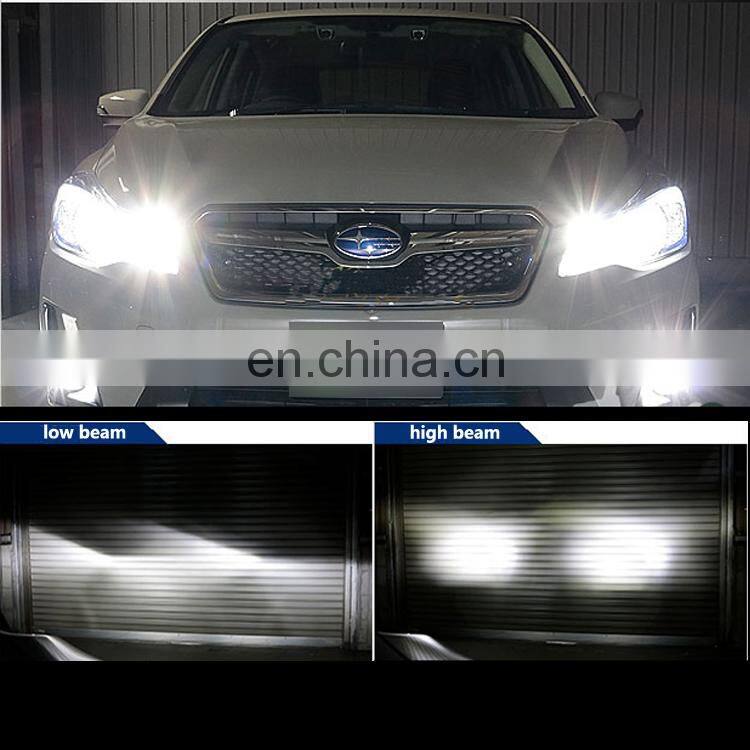6000LM 6500K 3300K Car Headlight H7 Dual Color Optional LED 12V 55W Xenon Super White Headlamp