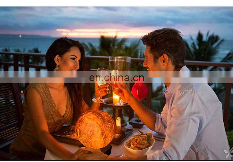 Explosive Moon Lights Children's Gifts Creative Table Lamps Painted LED Starry 3D Night Lights