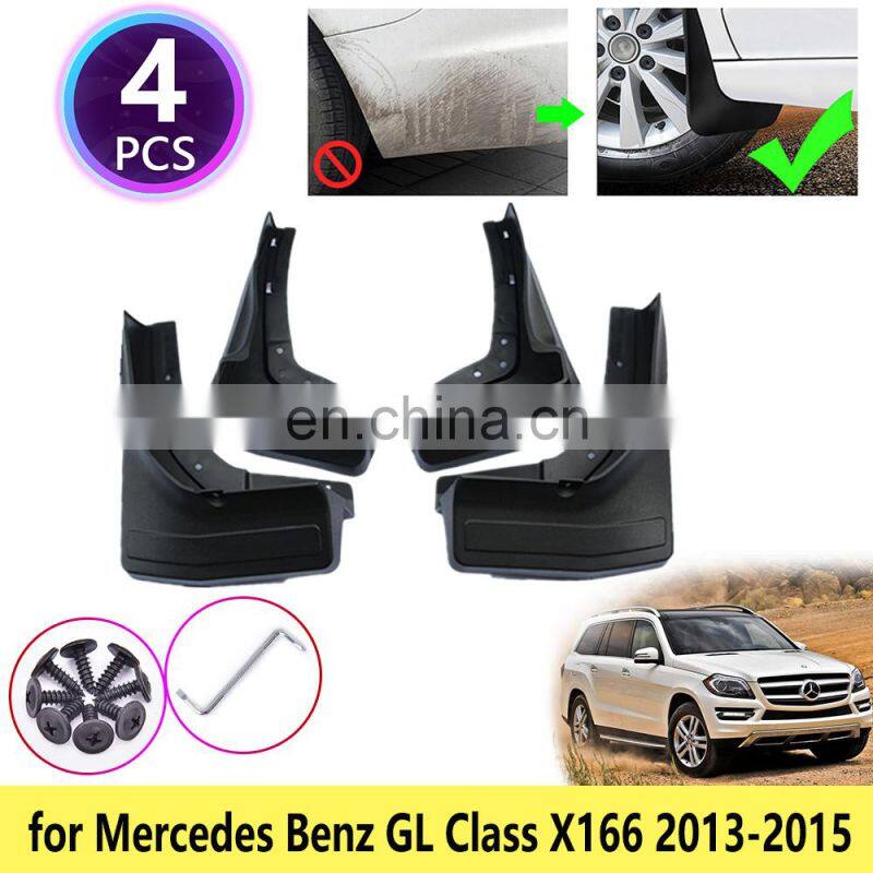 4 PCS for Mercedes Benz GL Class 2013 2014 2015 Mudguards Mudflaps Fender Guards Mud Splash Accessories GL350 GL400 GL450 GL500