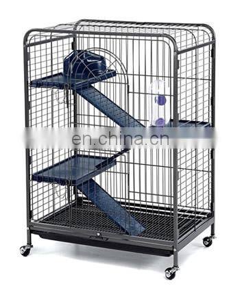Metal Iron Pet Cage / Welded Wire Mesh Dog Cage / Carrier Cat Pet Bird Cage