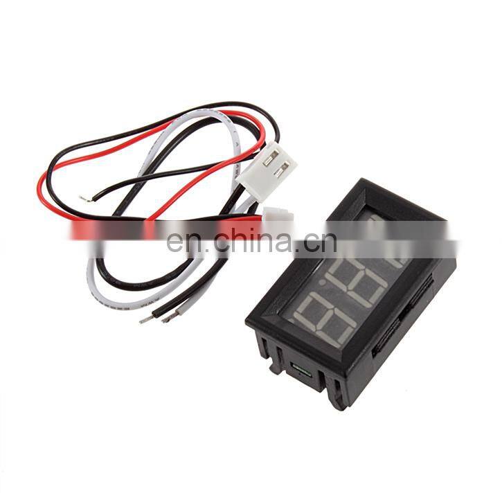 Blue LED Digital Ammeter AMP Mini Current Panel Meter DC 0-9.99A Hot USA SHIP