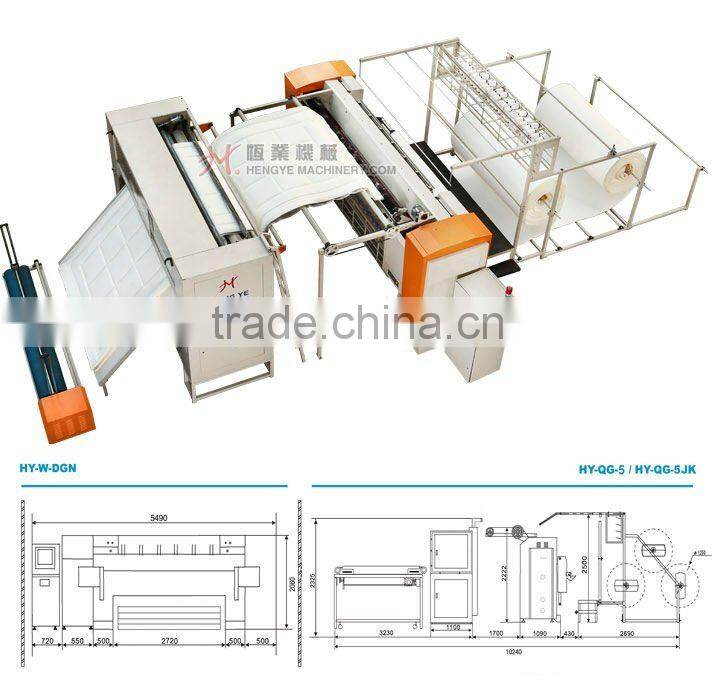 Computerized Chain Stitch Multi-functional Quilting Machine