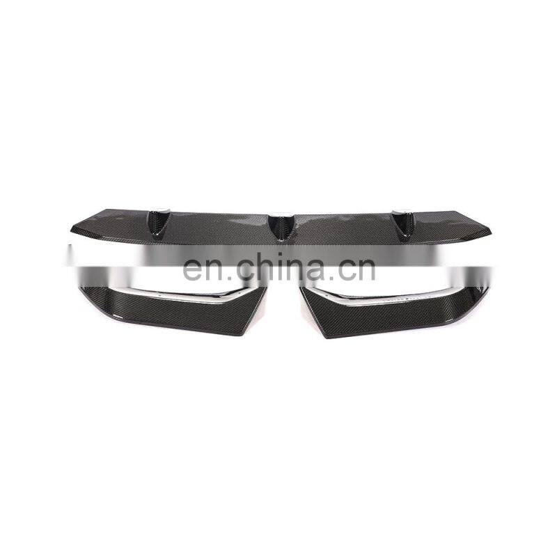 Modify Luxury X7 Carbon Fiber Bumper Spoiler Car Front Lip for BMW X7 G07 M Sport Utility 4-Door 2019-2021