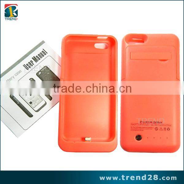 2200mAh external power bank for iPhone 5c