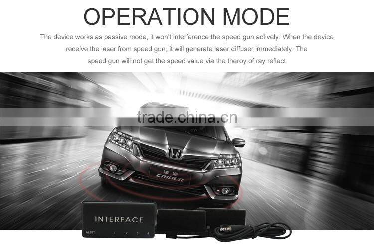 Taiwan anti speed gun laser diffuser protect car avoid speed camera LASER JAMMER