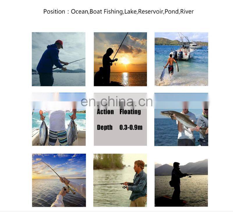 130mm 15g Fishing Lure Hard Minnow Flat Body Longcasting 15 colors Fishing Lure New Arrival Floating Minnow