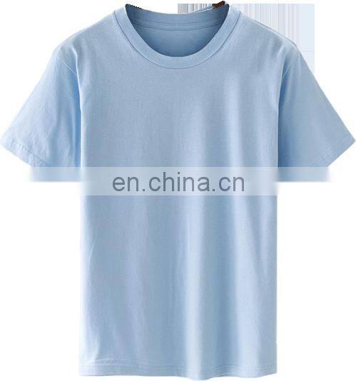 Manufacturer wholesale summer cotton round neck t-shirt printed logo short-sleeved t-shirt women's custom women's clothing