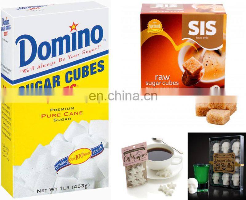 Automatic sugar cube press machine auto lump sugar cubes forming equipment cheap price for sale