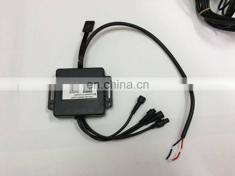 J140 LED rock light 4PCS RGB 4 pods for all car LANTSUN