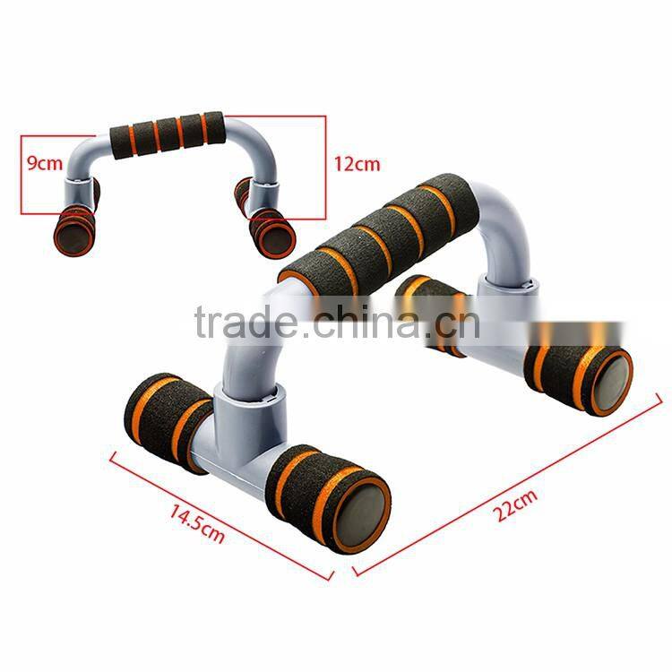 Home Fitness Equipment Push Up Stand Push Up Bar Orange color