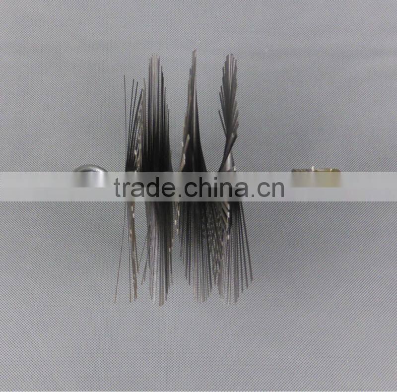 Steel wire chimney brush , stainless steel wire round brush , chimney brush