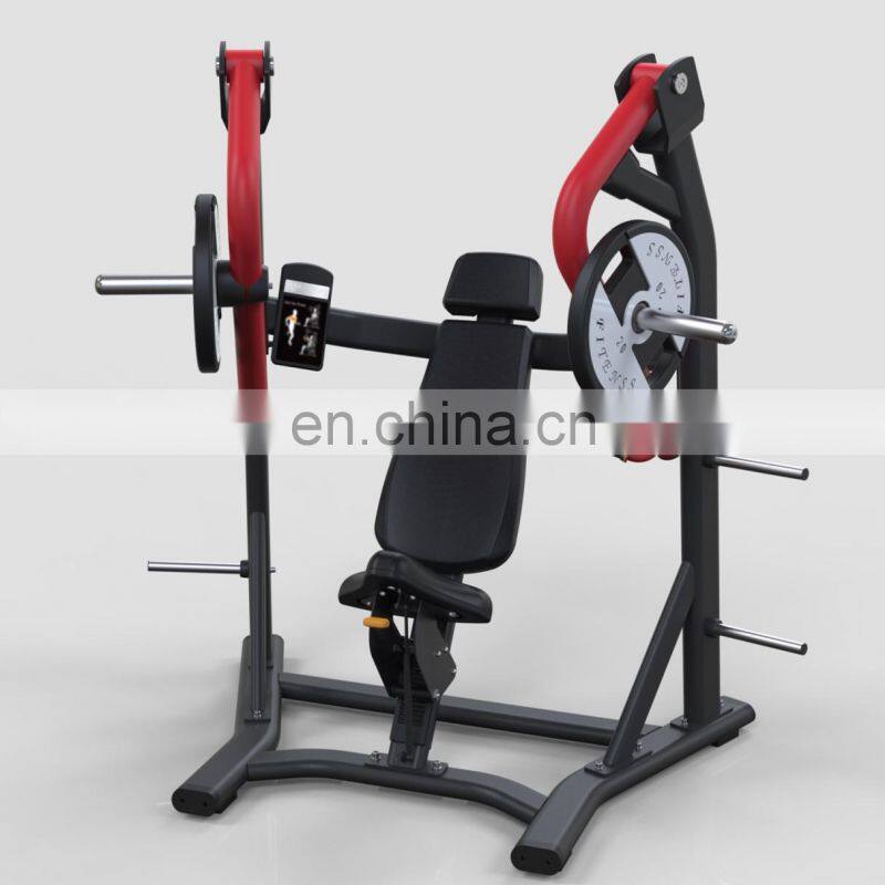 Free Weight Plate Loaded Commercial Gym Equipment Chest Decline Weight Bench Press
