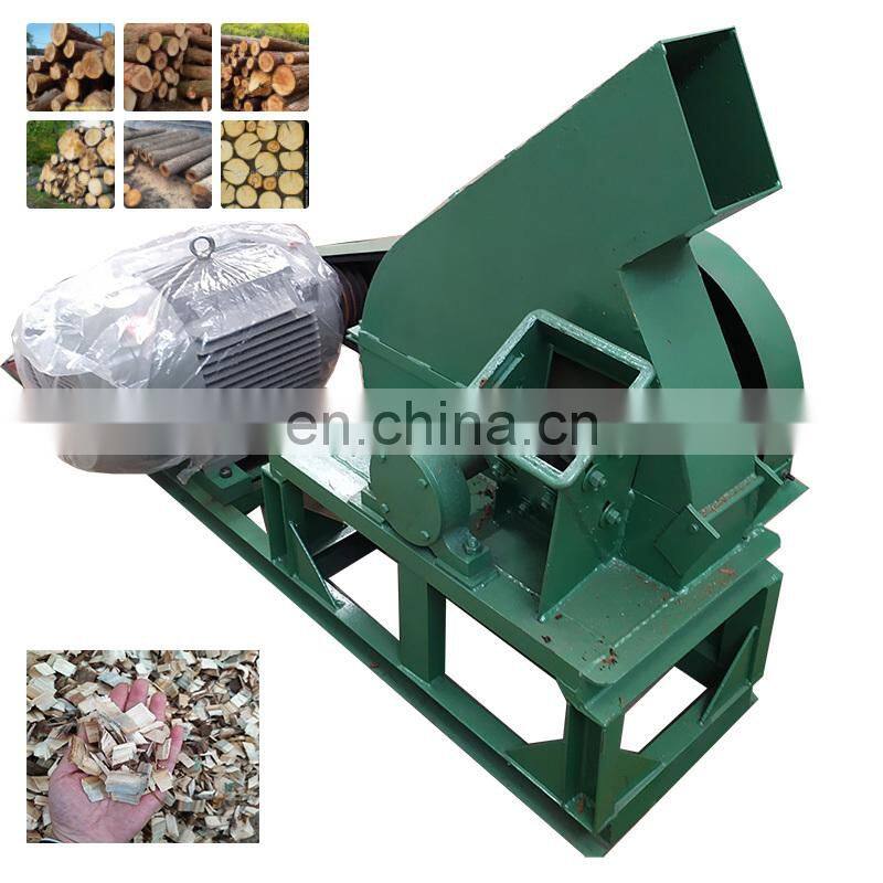 30 years professional wood chipper machine with gasoline engine for wood trimmings crushing