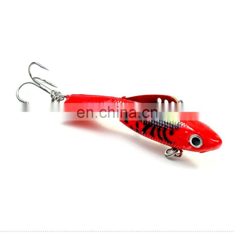 JOHNCOO Balancer Ice Fishing Lure 12g Sinking Vibration Winter Fishing Lure Hard Plastic Artificial VIB Lead Jigging
