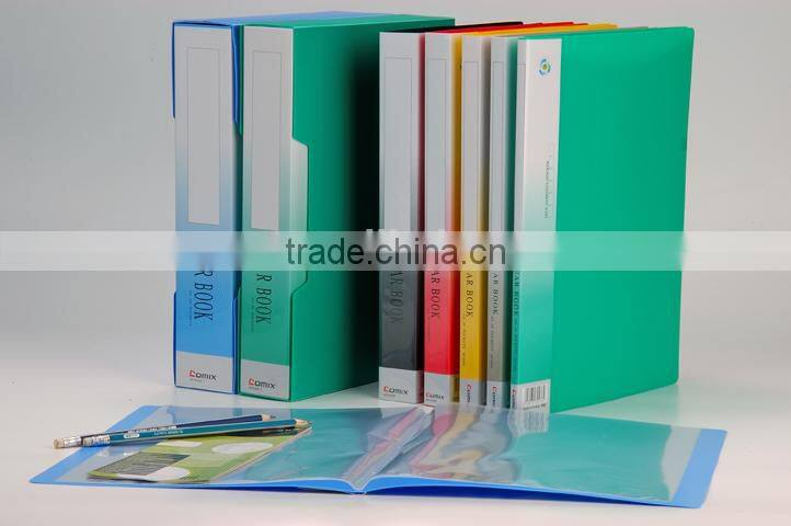 30 Pockets Presentation Document Rectangle Plastic Display Book