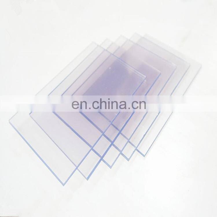 Double Sided Protective Film Transparent Rigid PVC plastic sheets