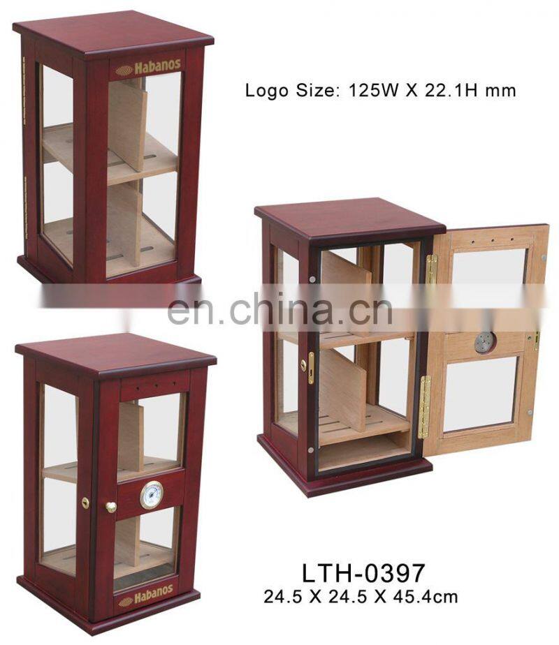 custom newly design cigar tobacco cigarette display cabinet