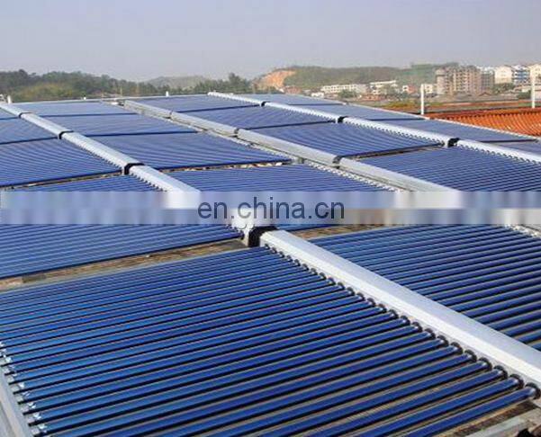 20 tubes evacuated solar collector for solar thermal projects