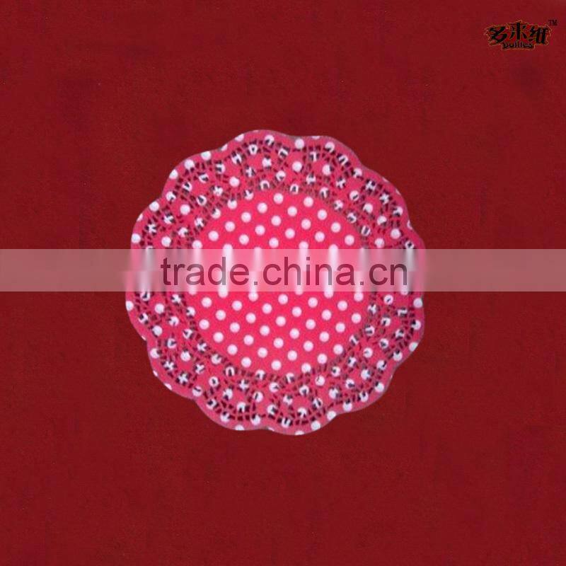 Eco-Friendly White Paper Doily Pattern For Table Using