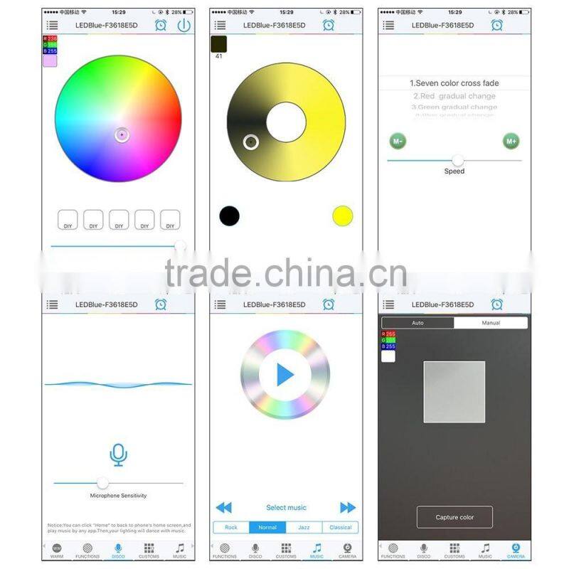 12V-24V DC Bluetooth RGBW LED Controller