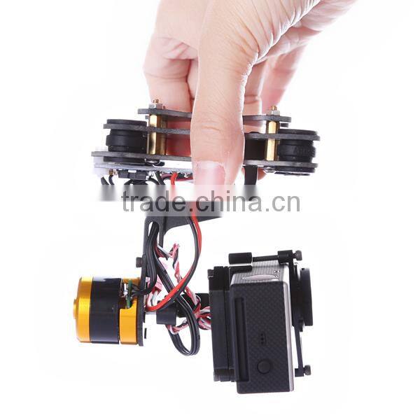 Poplar FPV 2 Axis Brushless Gimbal With Controller For DJI Phantom GoPros 3