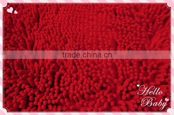Worldwide popular practical washable chenille rug wholesales,home uses