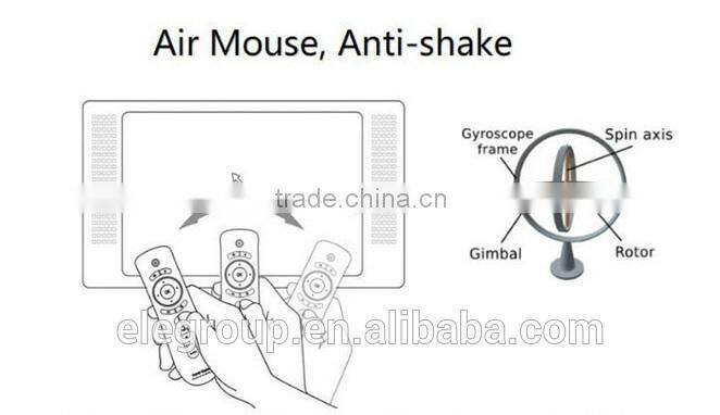 Android TV Box Remote Control Air Mouse Android Air Fly Mouse T2