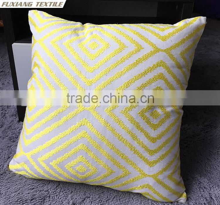 Geometry Embroidery Pillows Cushions Home Decor Pillow Office Chair Pillow Case