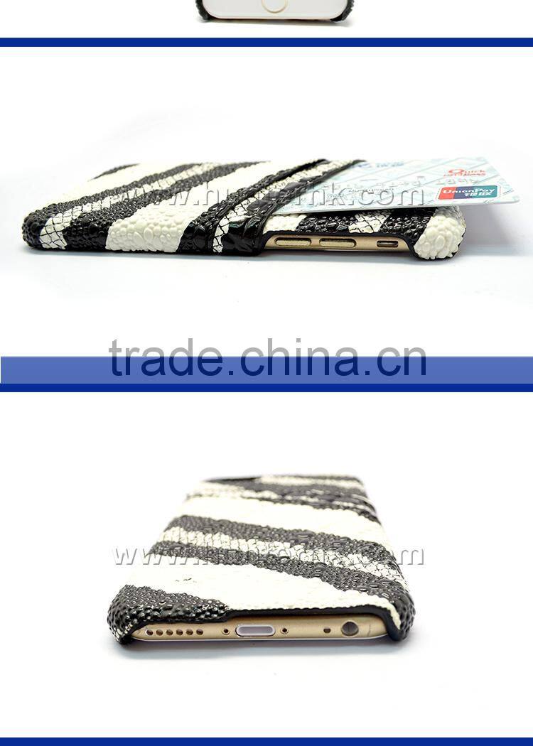 OEM Card Slot For 6G 4.7 Inch Leather Skin Hard Case