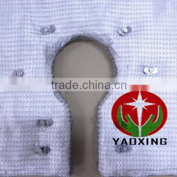 fireproof protection cover ceramic fiber shield for industry furnace heat insulation cover