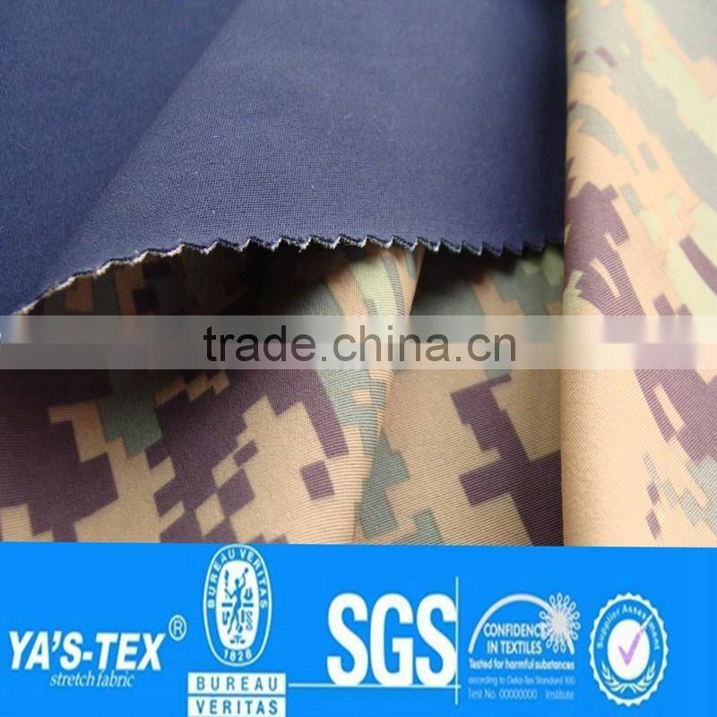 China Waterproof 100% Nylon Camouflage Printed Military Uniform Fabric