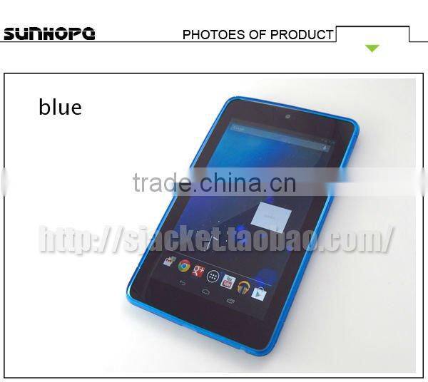 s line Tpu Gel soft pad case for google nexus 7